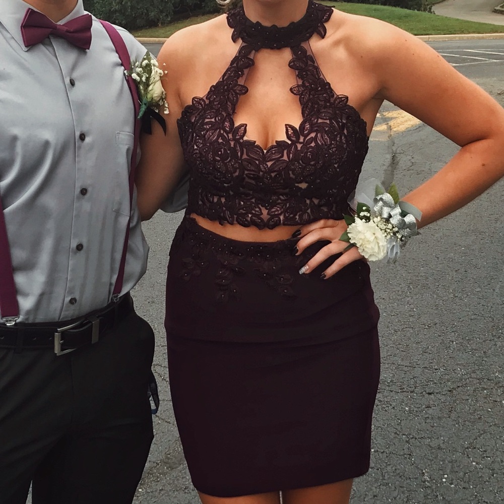 Faviana Two Piece Homecoming Dress